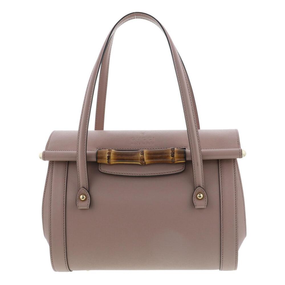 GUCCI Bamboo Handbag Pink ROR